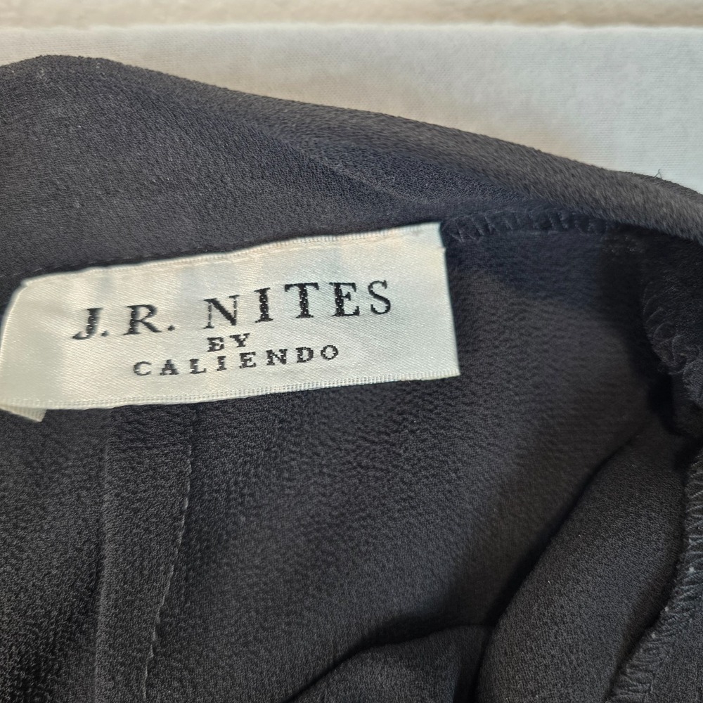 J.R. Nites by Caliendo Black Dress Pants Women's Formal Career Slacks Size Large - Picture 6 of 6